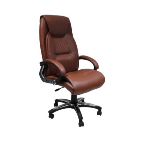 109 Brown Leatherette Chair